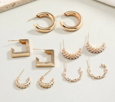 Gold Earings
