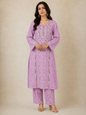 Blush Bloom – Embroidered Lawn 1-Piece