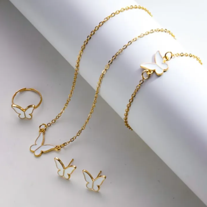 Butterfly Jewelry Set