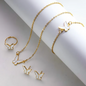 Butterfly Jewelry Set